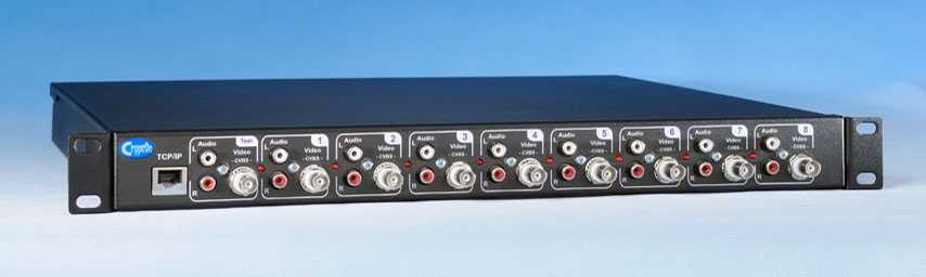 8-channel Crypton MPEG2 Encoder with COD882ASI Scrambler