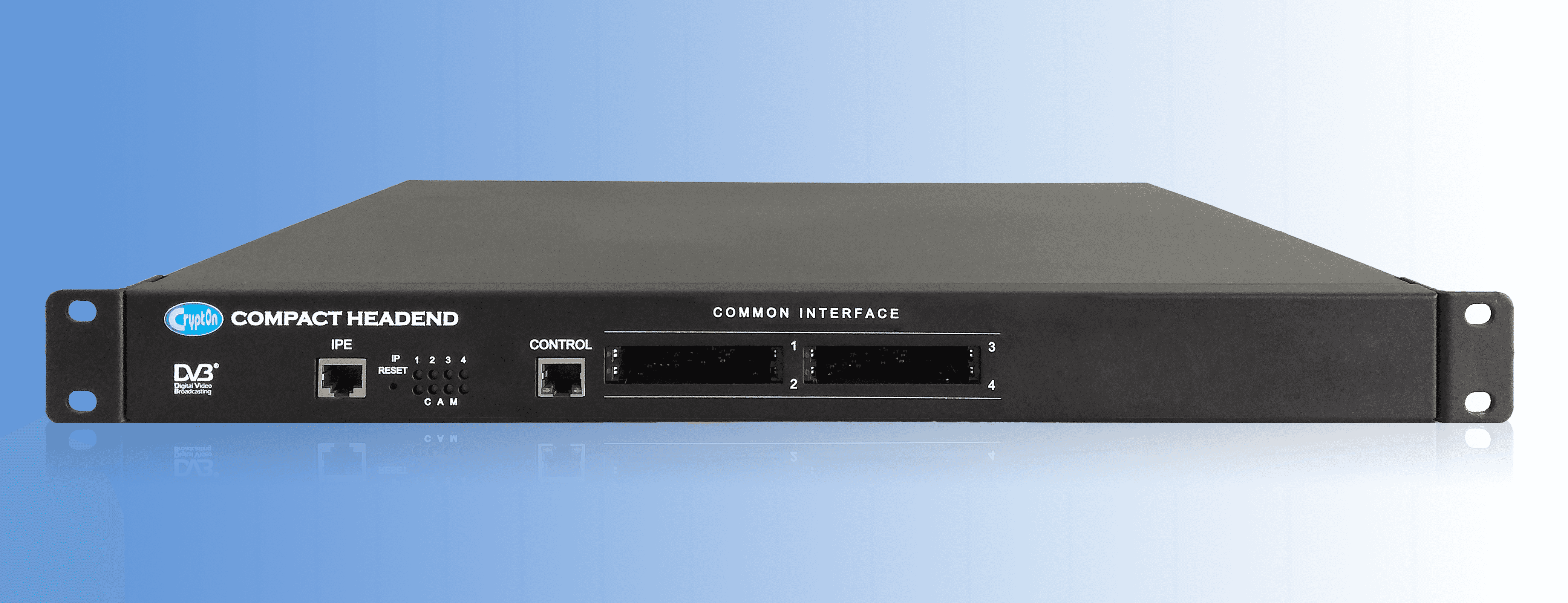 4-channel DVB-S / S2 receiver - IP streamer CRT1041IRD-S2-IP Crypton